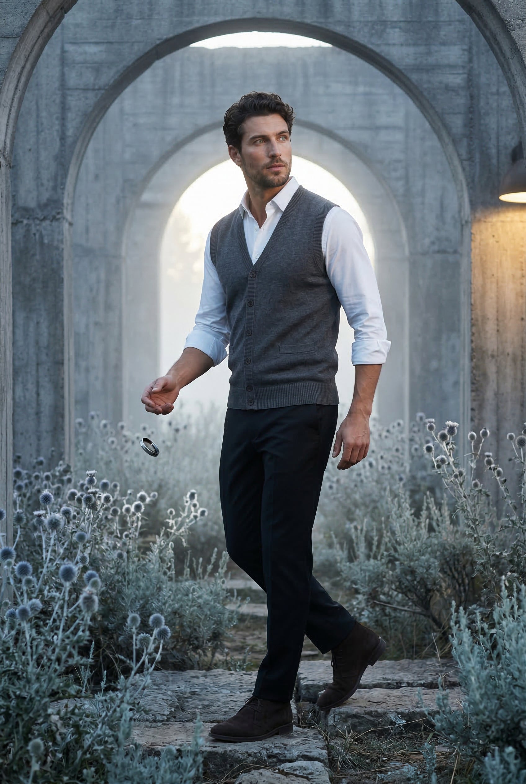 Zoyri | Classic Button Knit Vest