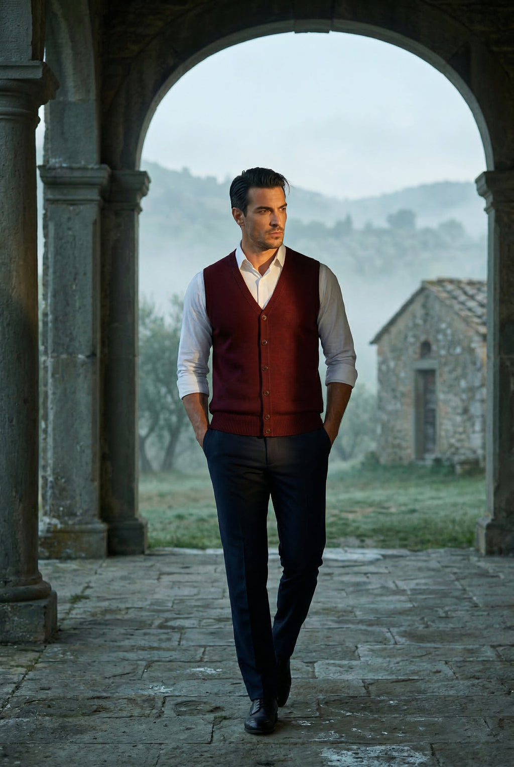 Zoyri | Classic Button Knit Vest