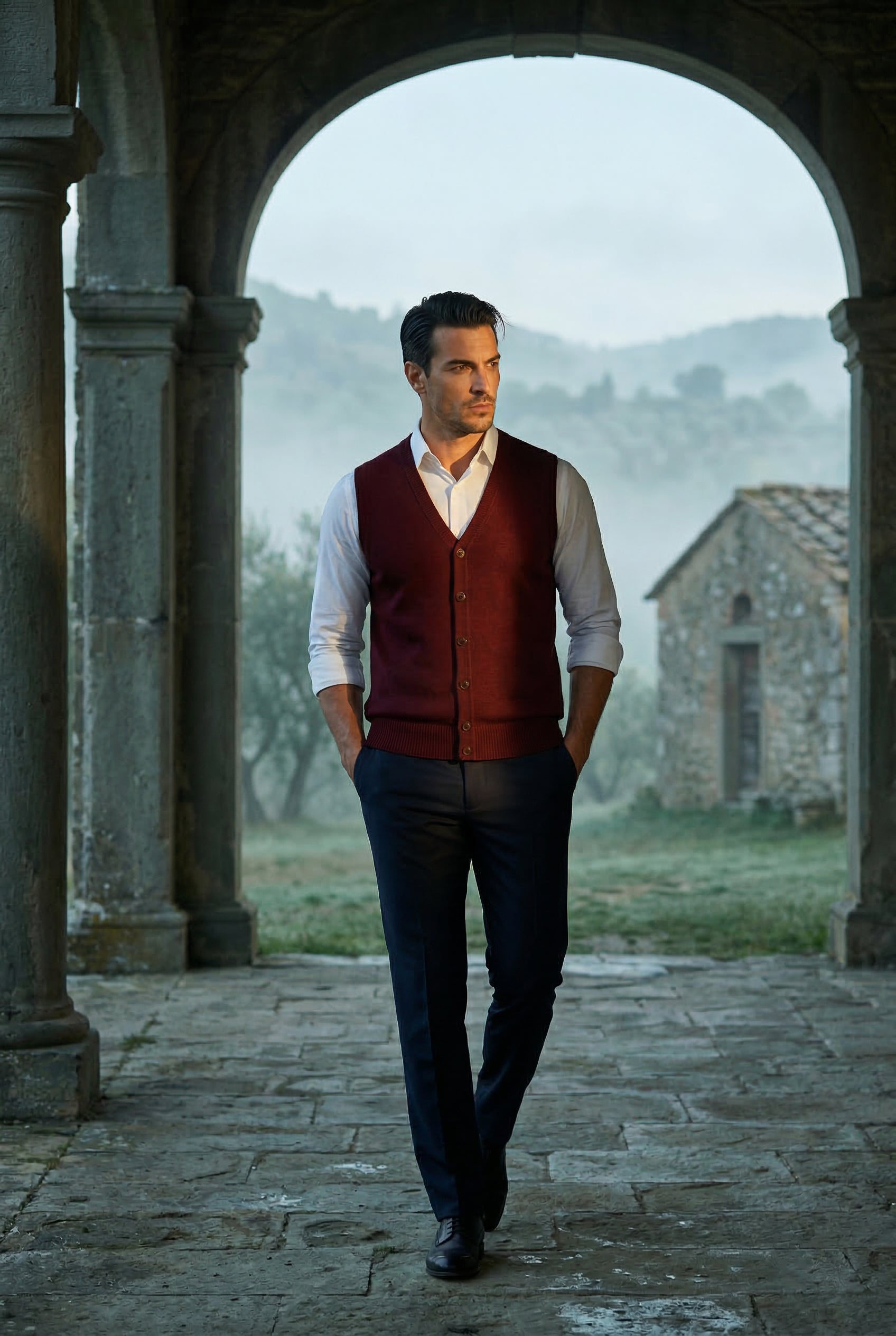Zoyri | Classic Button Knit Vest