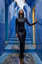Zoyri | Hooded Maxi Dress