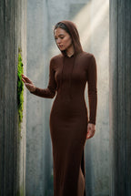 Zoyri | Hooded Maxi Dress