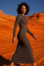 Zoyri | Hooded Maxi Dress
