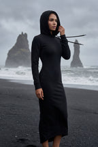 Zoyri | Hooded Maxi Dress