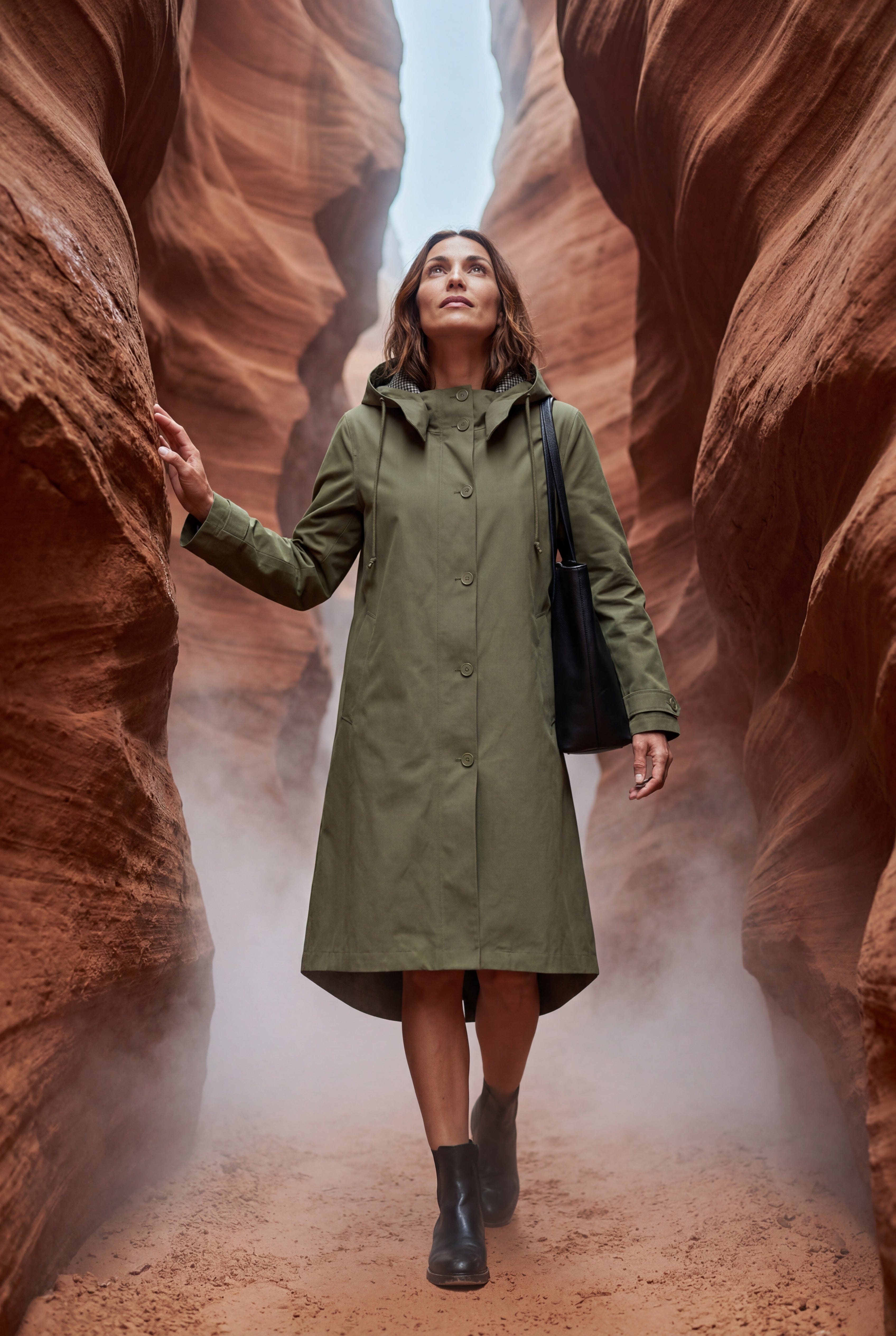 Zoyri | Hooded Long Parka
