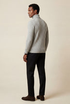 Men's Slim Fit Cable Knit Turtleneck Sweater