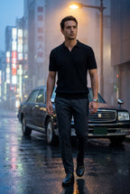 Zoyri | Open Collar Polo