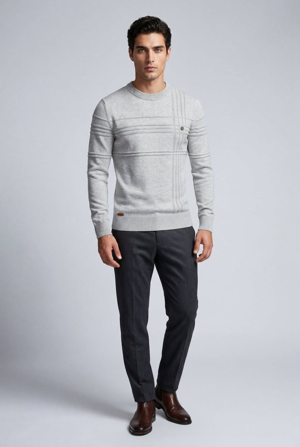 Zoyri | Structured Knit Crew