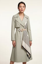 Zoyri | Scarf Trench Coat