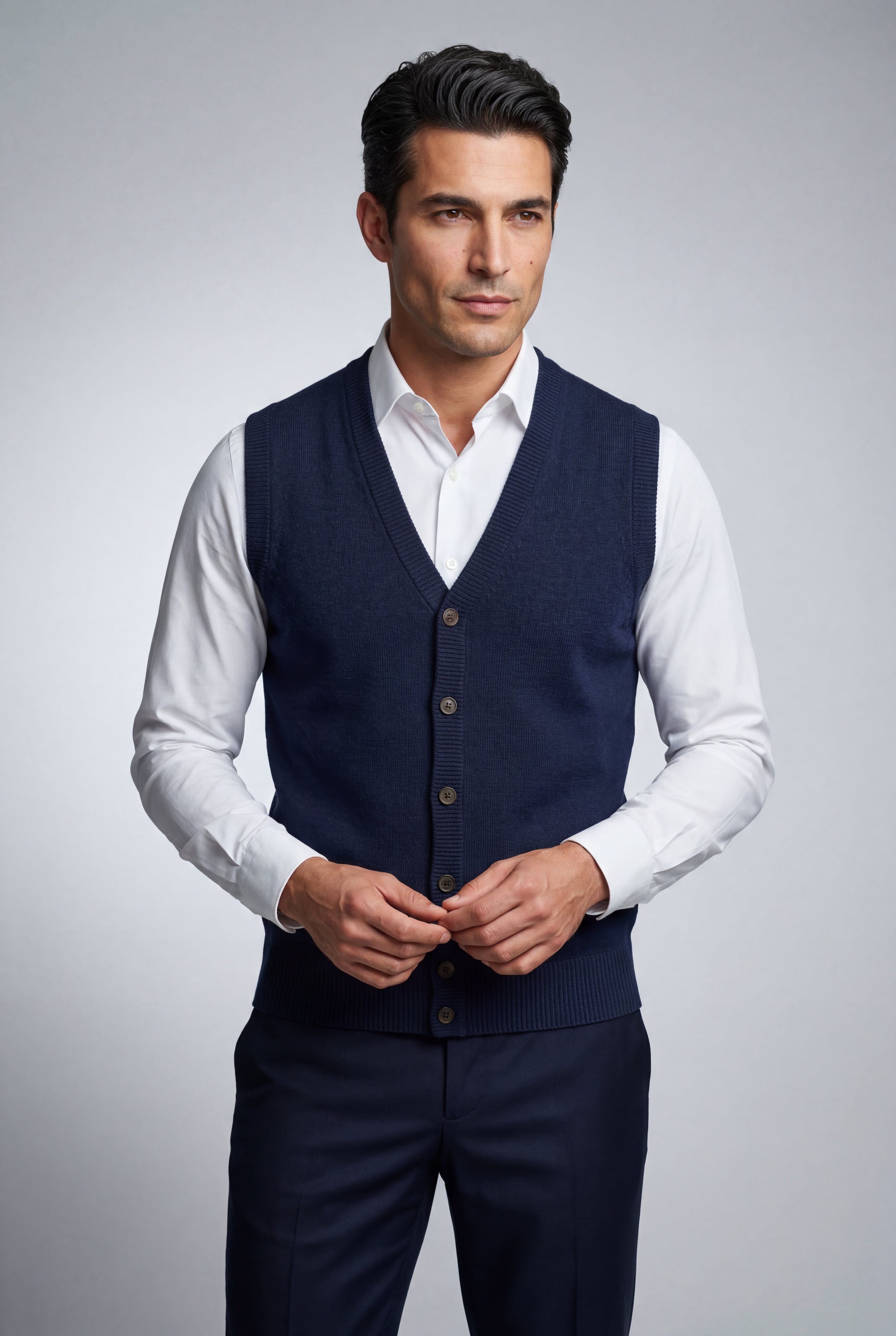 Zoyri | Classic Button Knit Vest