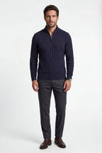 Zoyri | Cable Half-Zip Knit