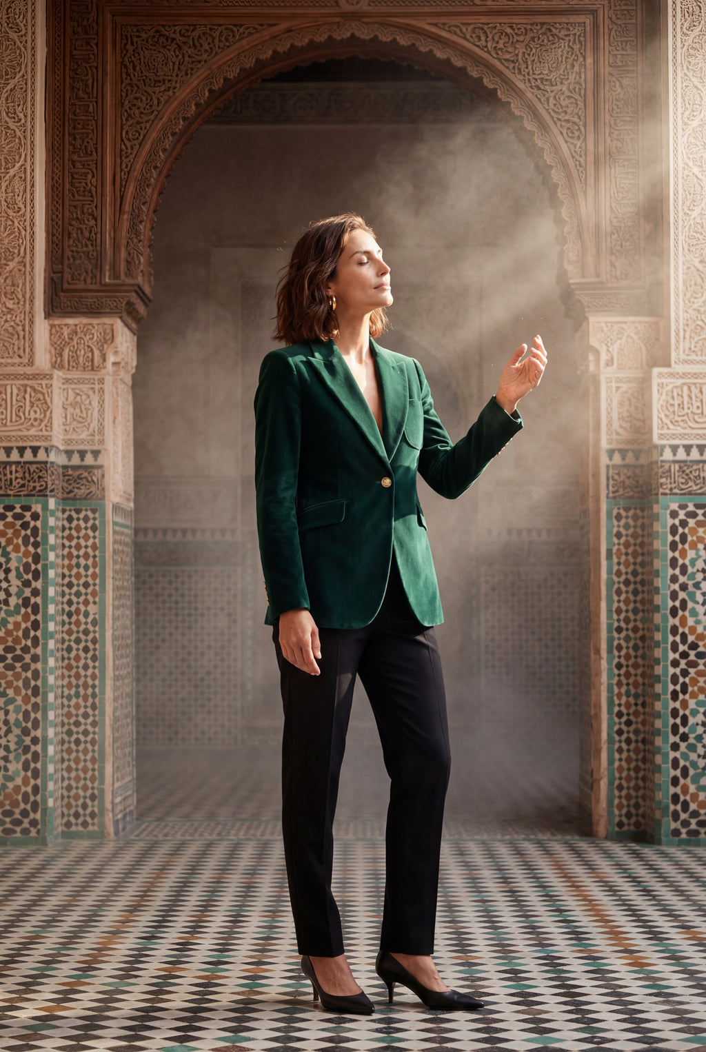 Zoyri | Kensington Velvet Blazer