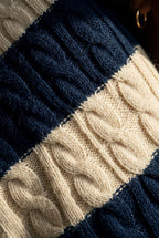 Zoyri | Cable Stripe Sweater