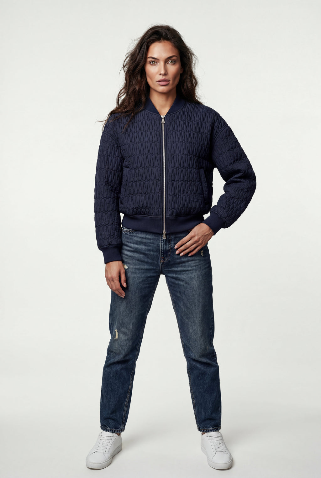 Zoyri | Quilted Bomber Jacket
