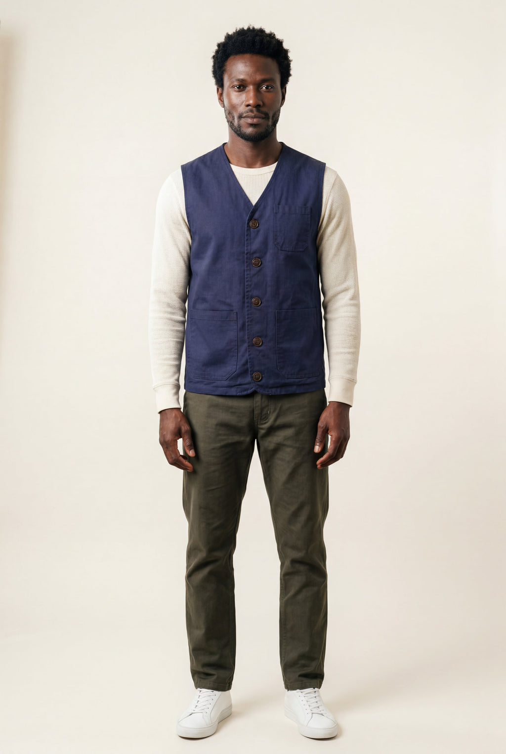 Zoyri | Utility Button Vest