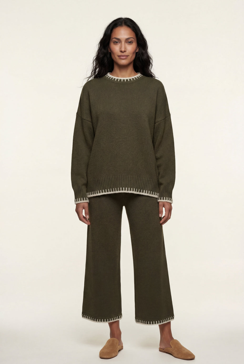 Zoyri | Contrast Knit Set