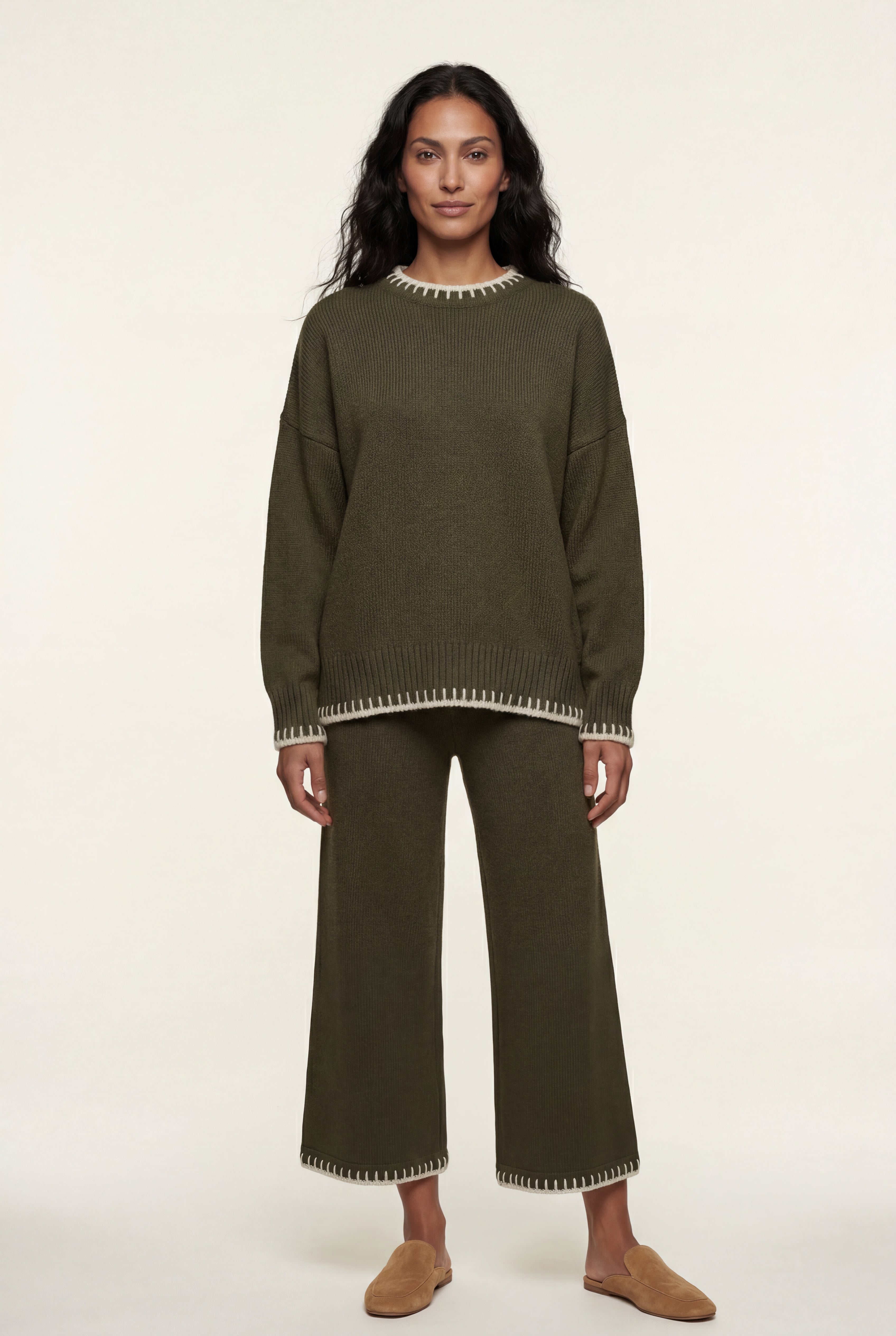 Zoyri | Contrast Knit Set