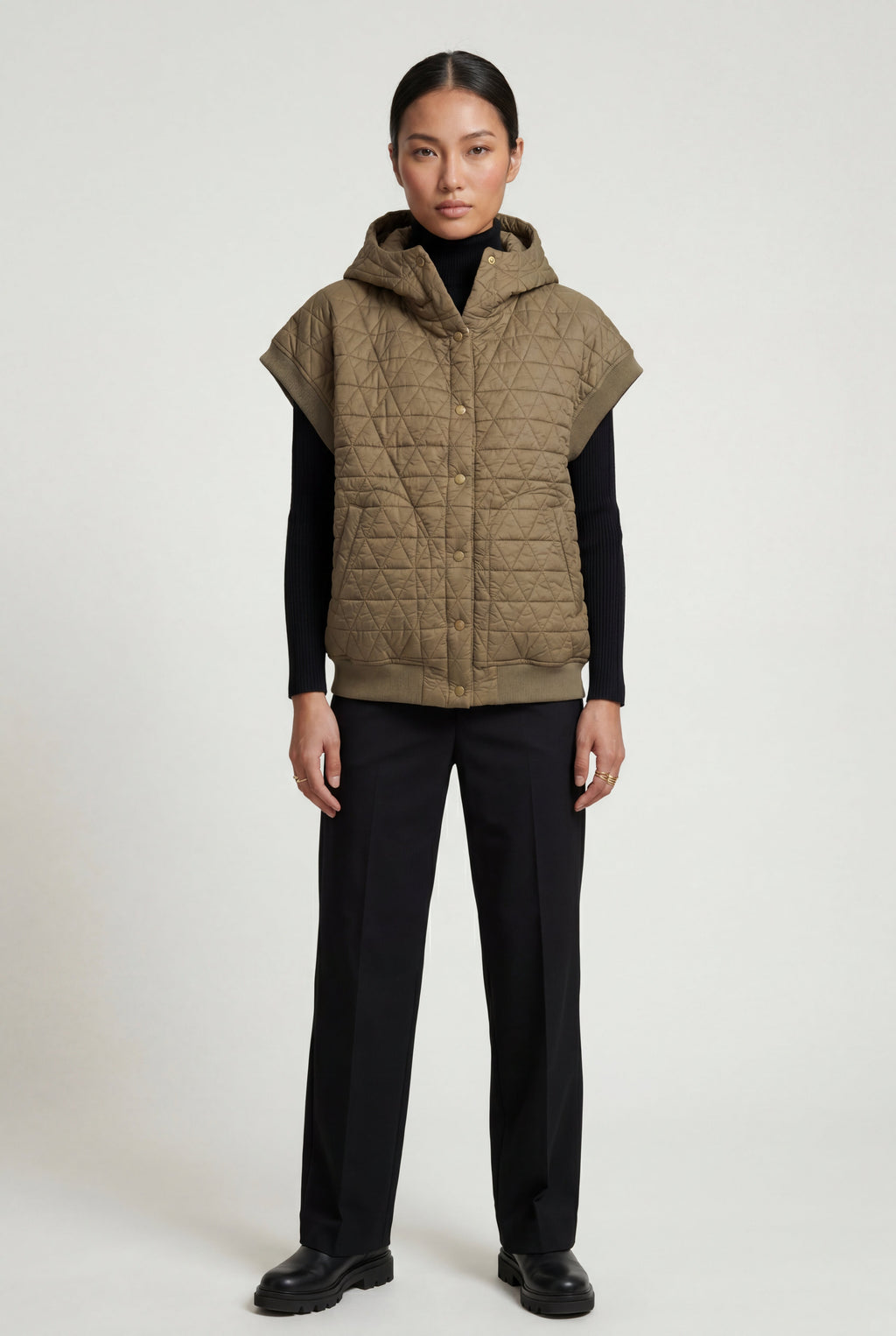 Zoyri | Quilted Hooded Vest