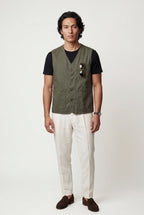 Zoyri | Utility Button Vest