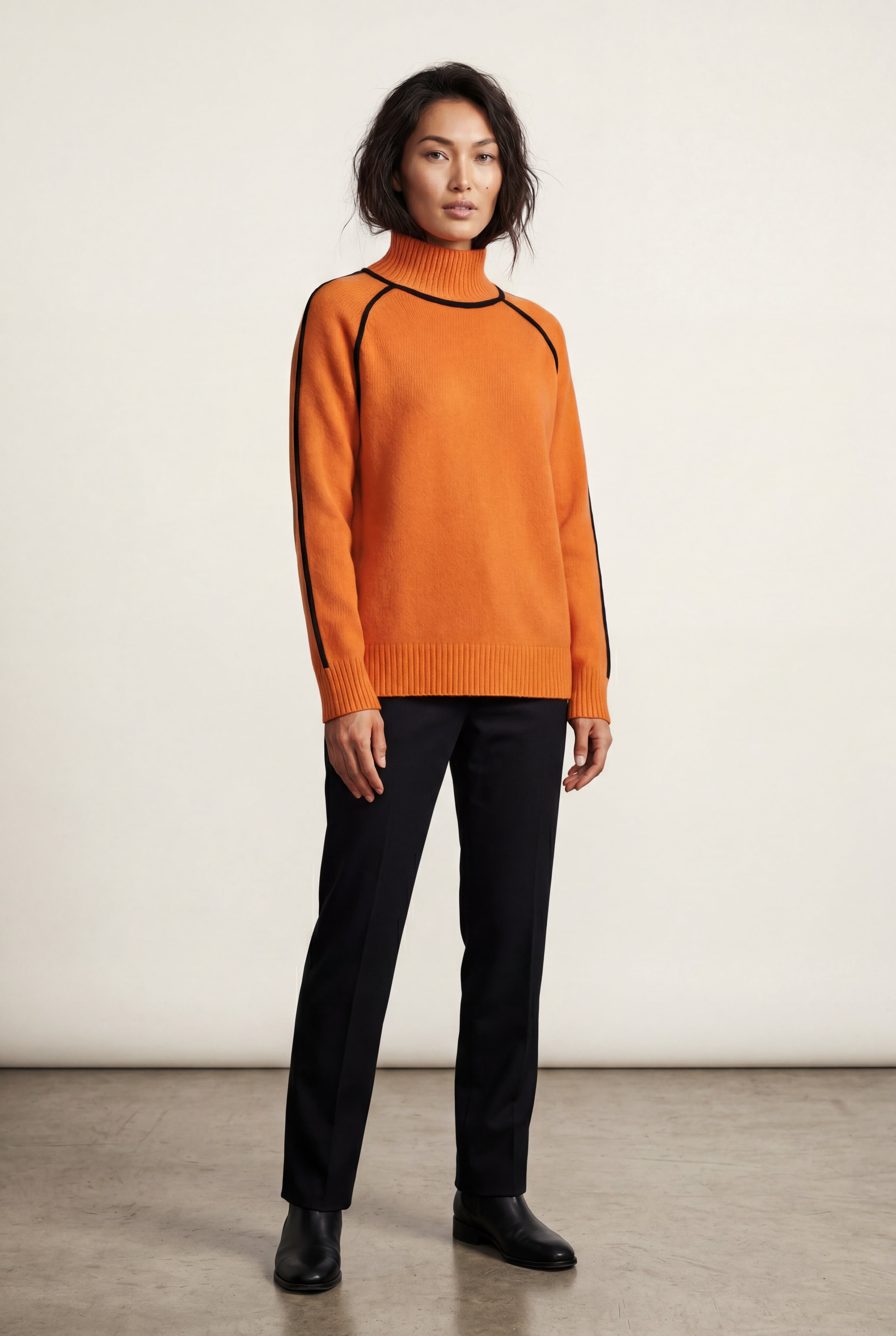 Zoyri | High Neck Knit Sweater