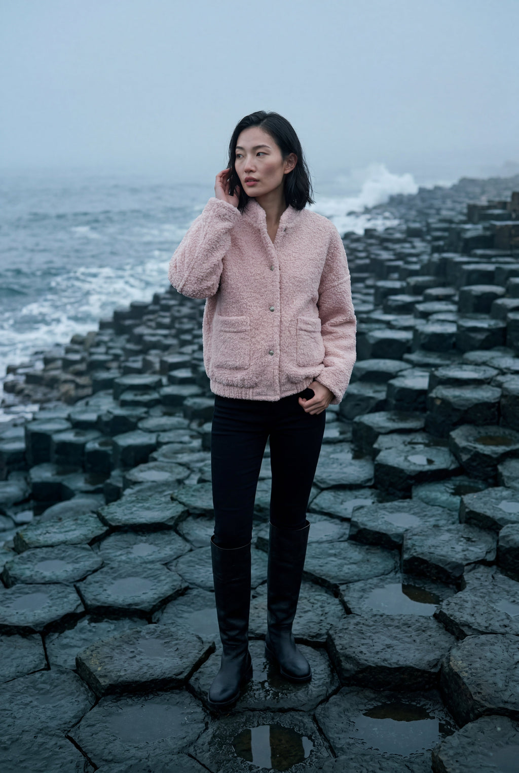 Zoyri | Teddy Bomber Jacket