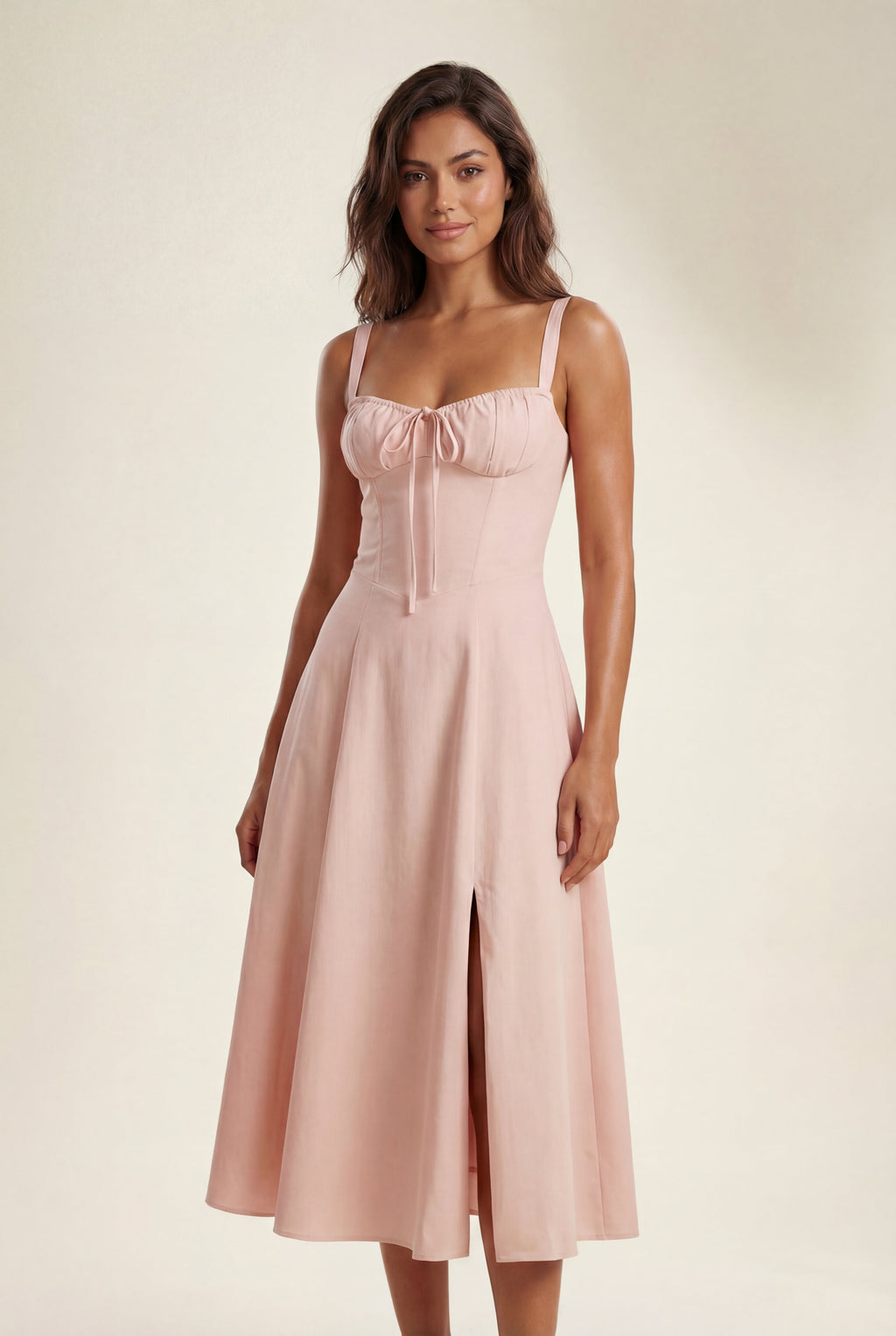 Zoyri | Sweetheart Corset Midi Dress