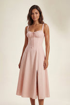 Zoyri | Sweetheart Corset Midi Dress