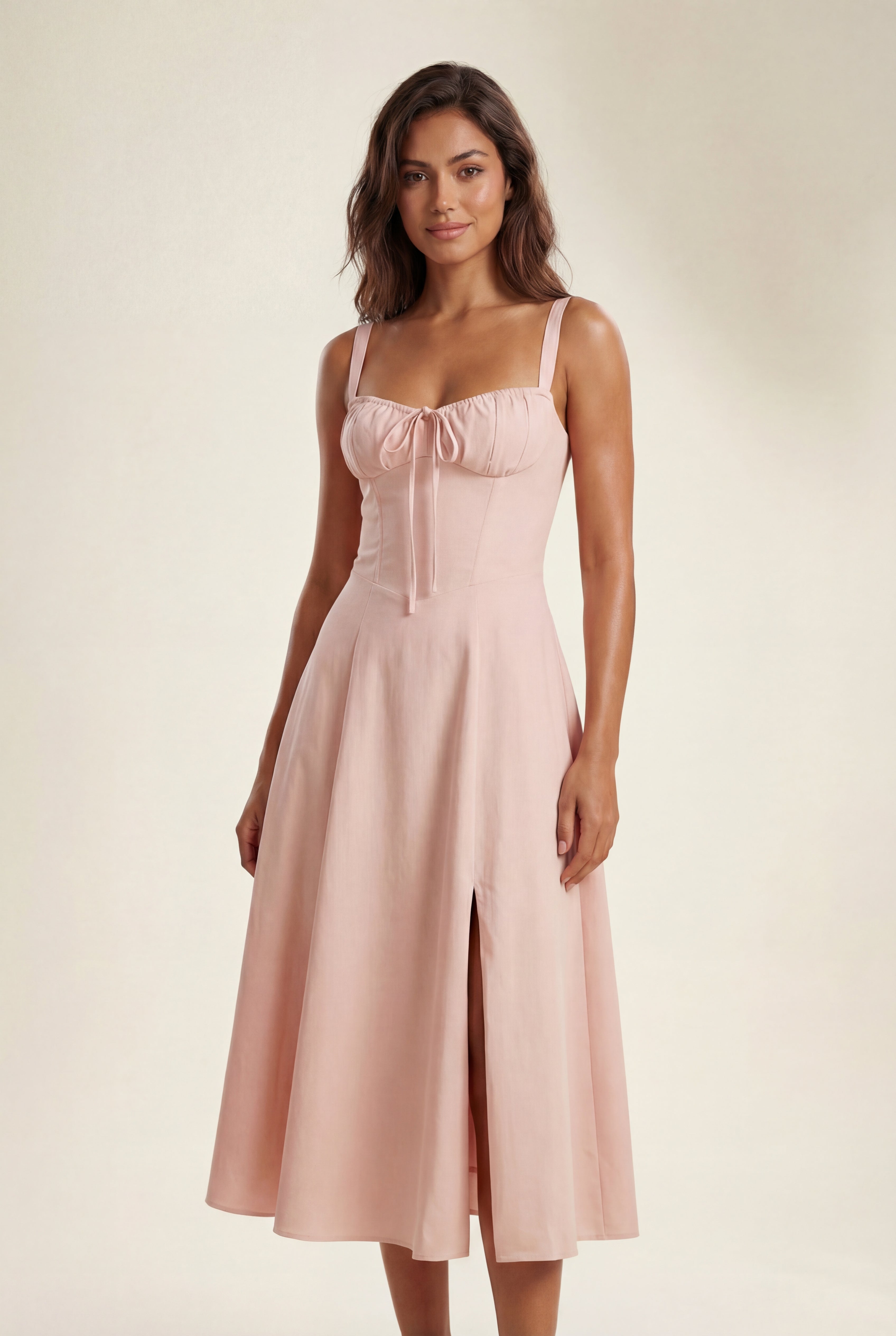 Zoyri | Sweetheart Corset Midi Dress