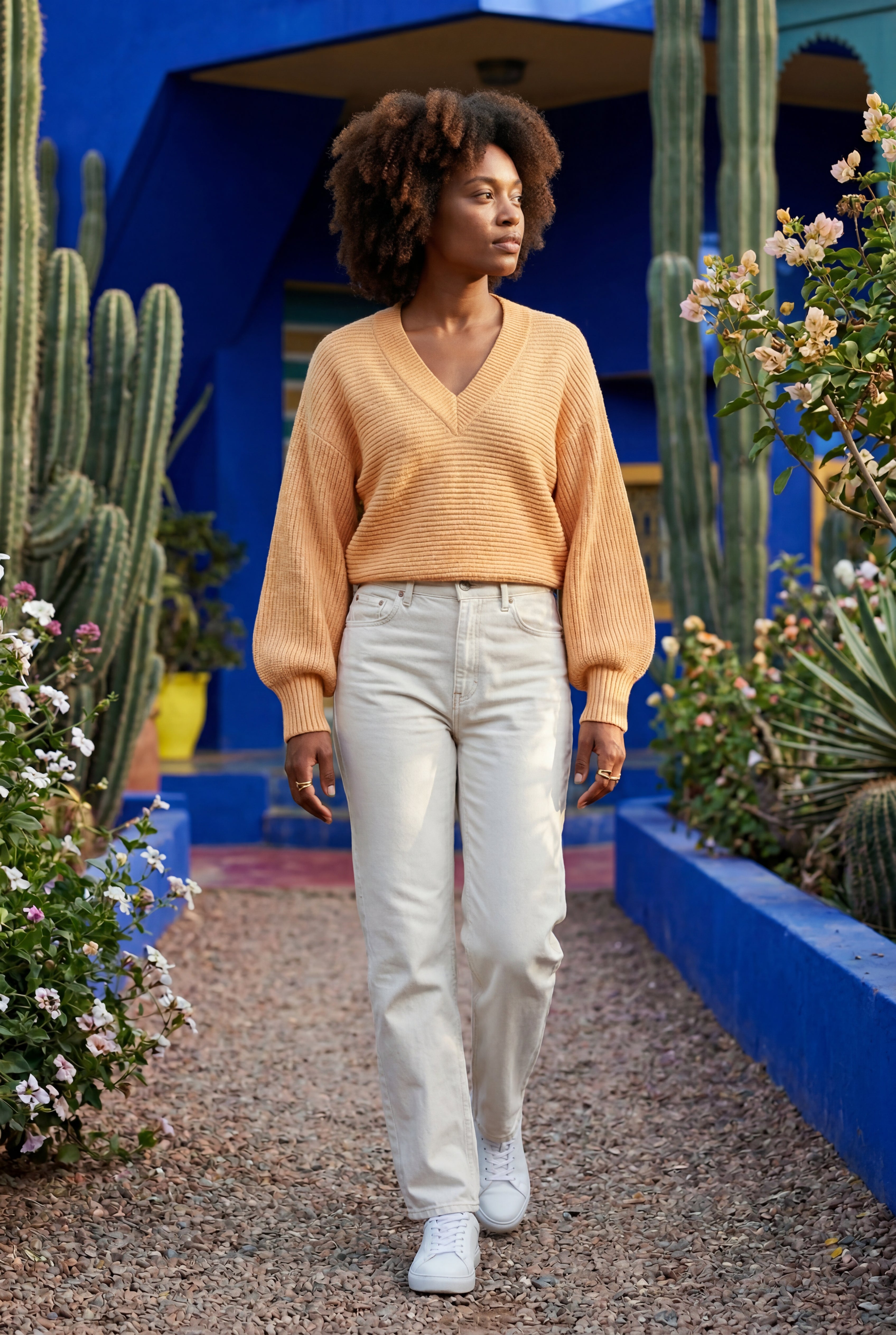 Zoyri | Collared Knit Sweater
