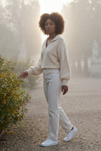 Zoyri | Collared Knit Sweater