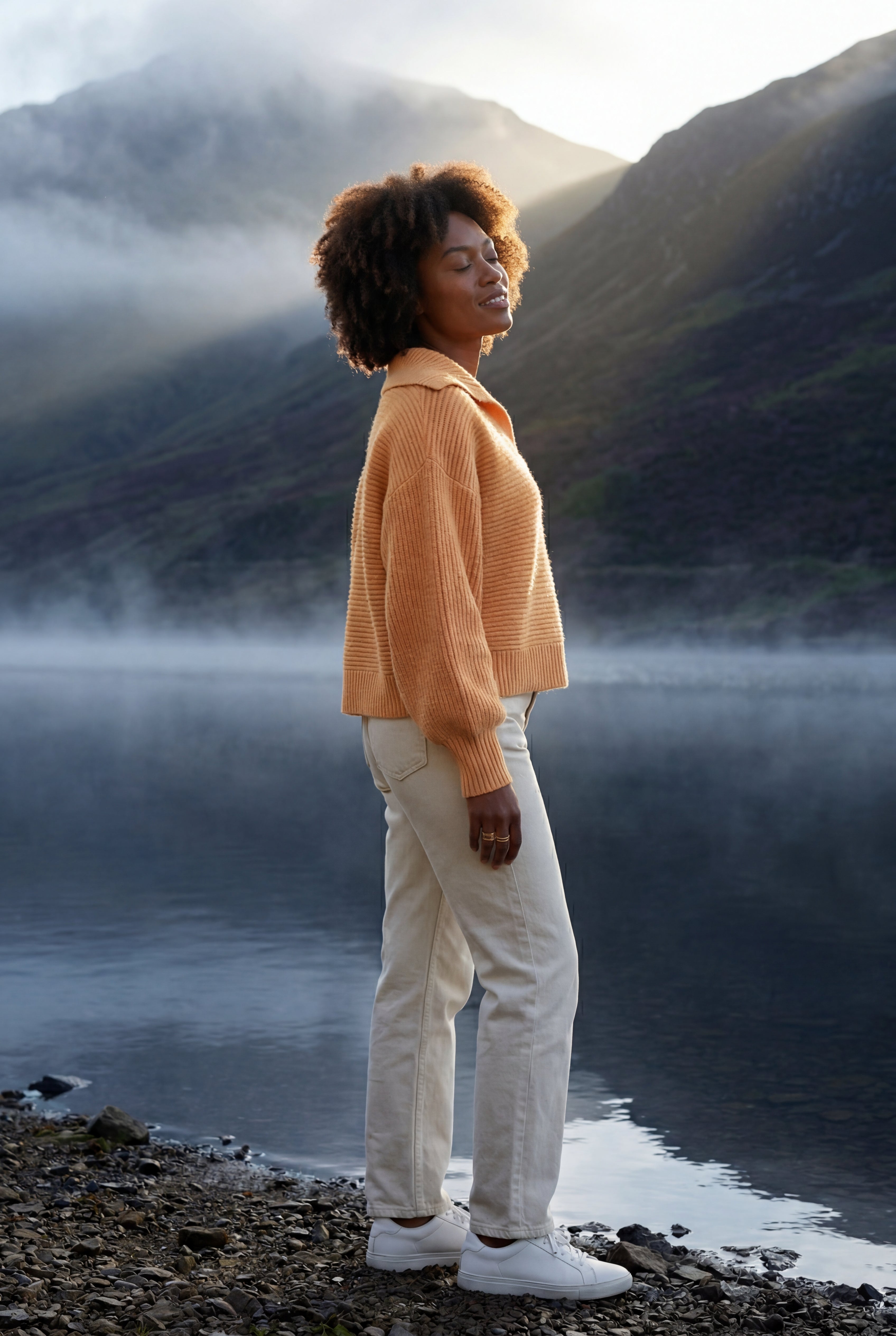 Zoyri | Collared Knit Sweater