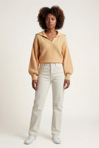 Zoyri | Collared Knit Sweater