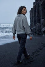 Zoyri | Collared Knit Sweater
