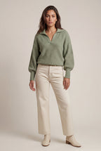 Zoyri | Collared Knit Sweater