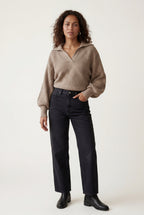 Zoyri | Collared Knit Sweater