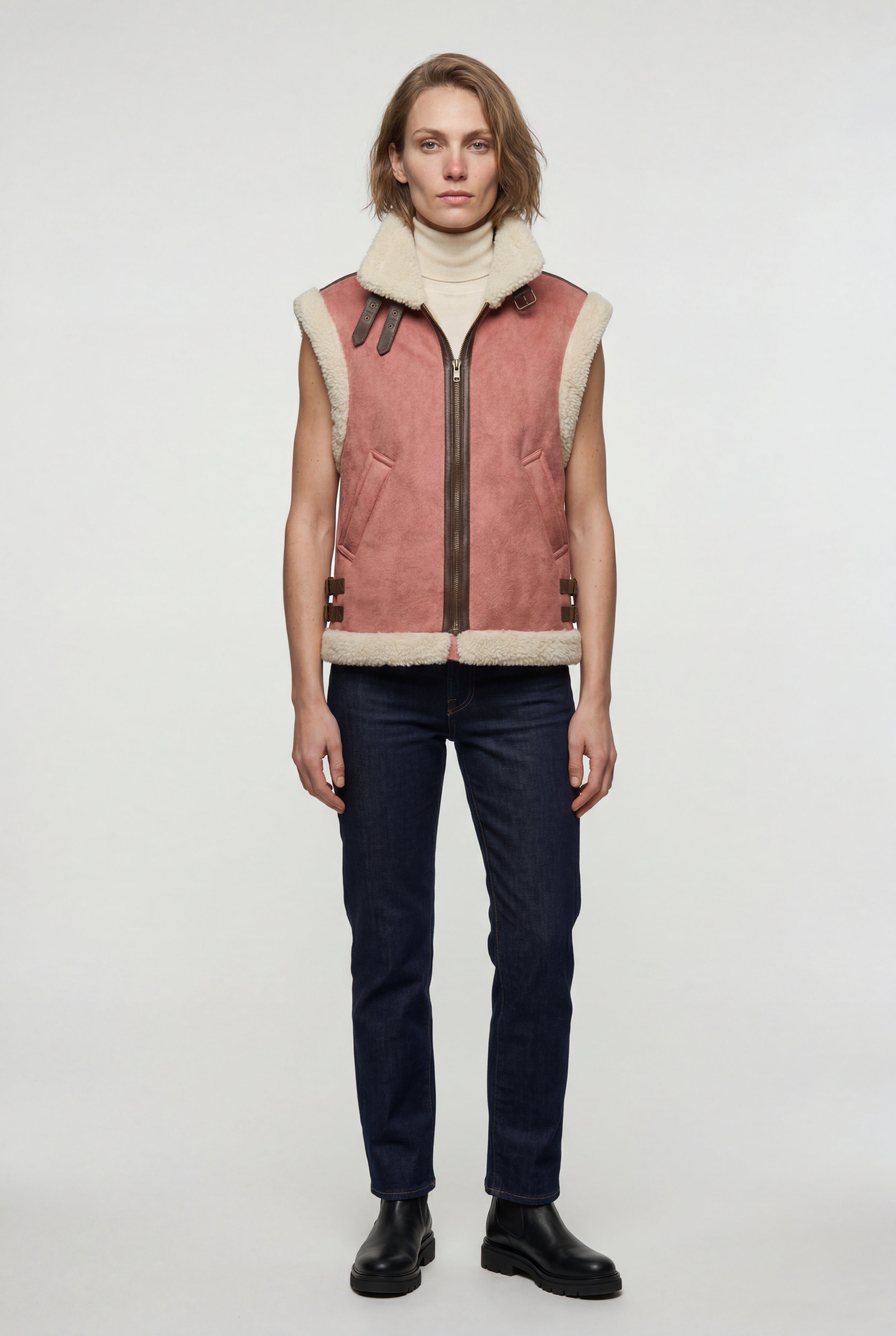 Zoyri | Aviator Sherpa Vest