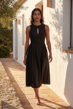 Zoyri | Keyhole Midi Dress