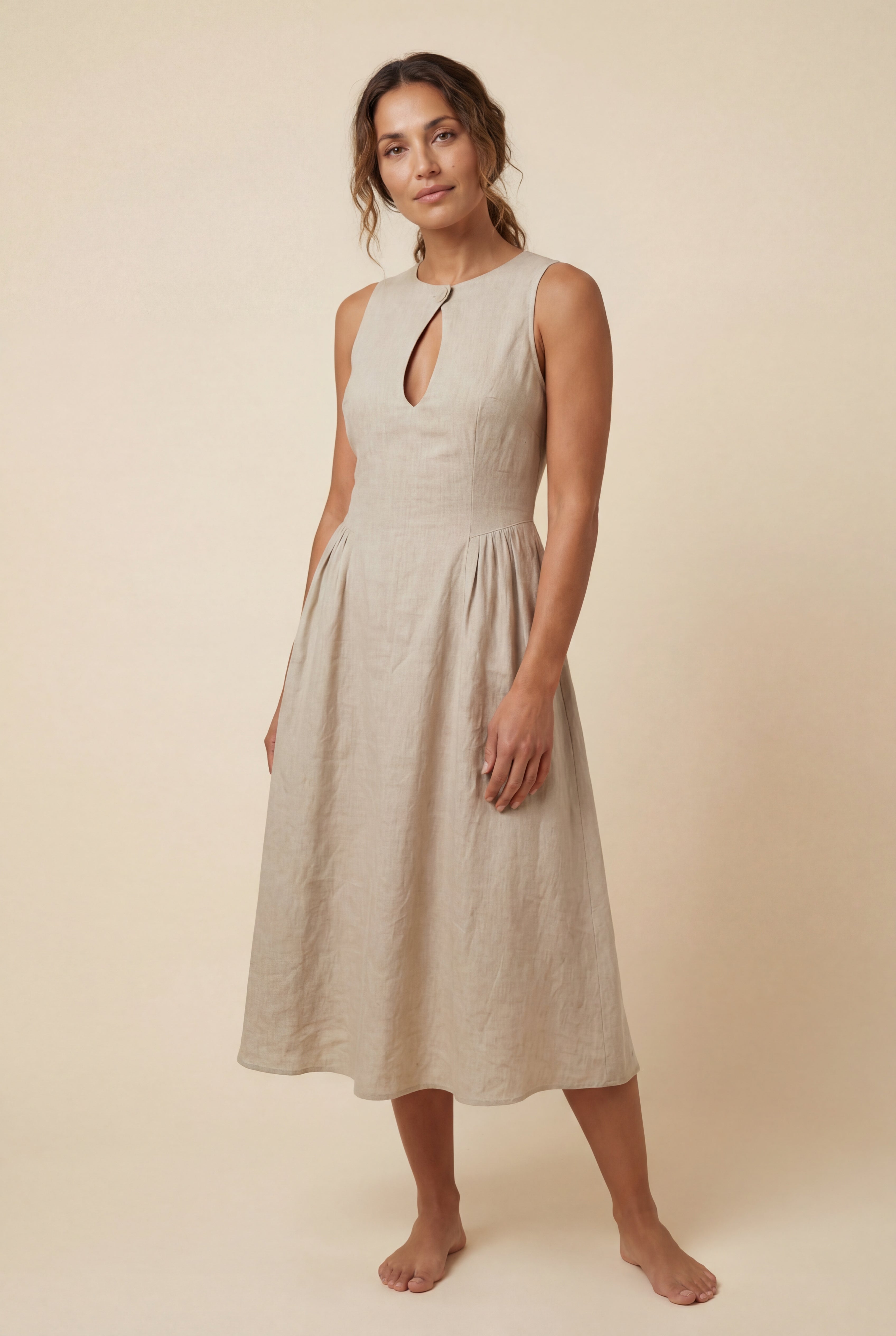 Zoyri | Keyhole Midi Dress