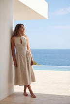 Zoyri | Keyhole Midi Dress
