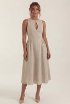 Zoyri | Keyhole Midi Dress