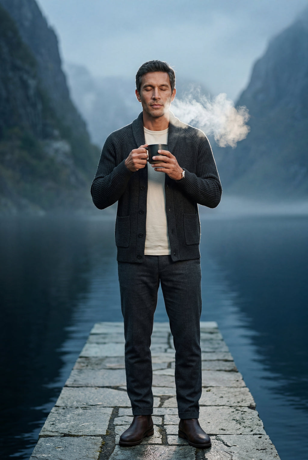 Zoyri | Shawl Collar Cardigan