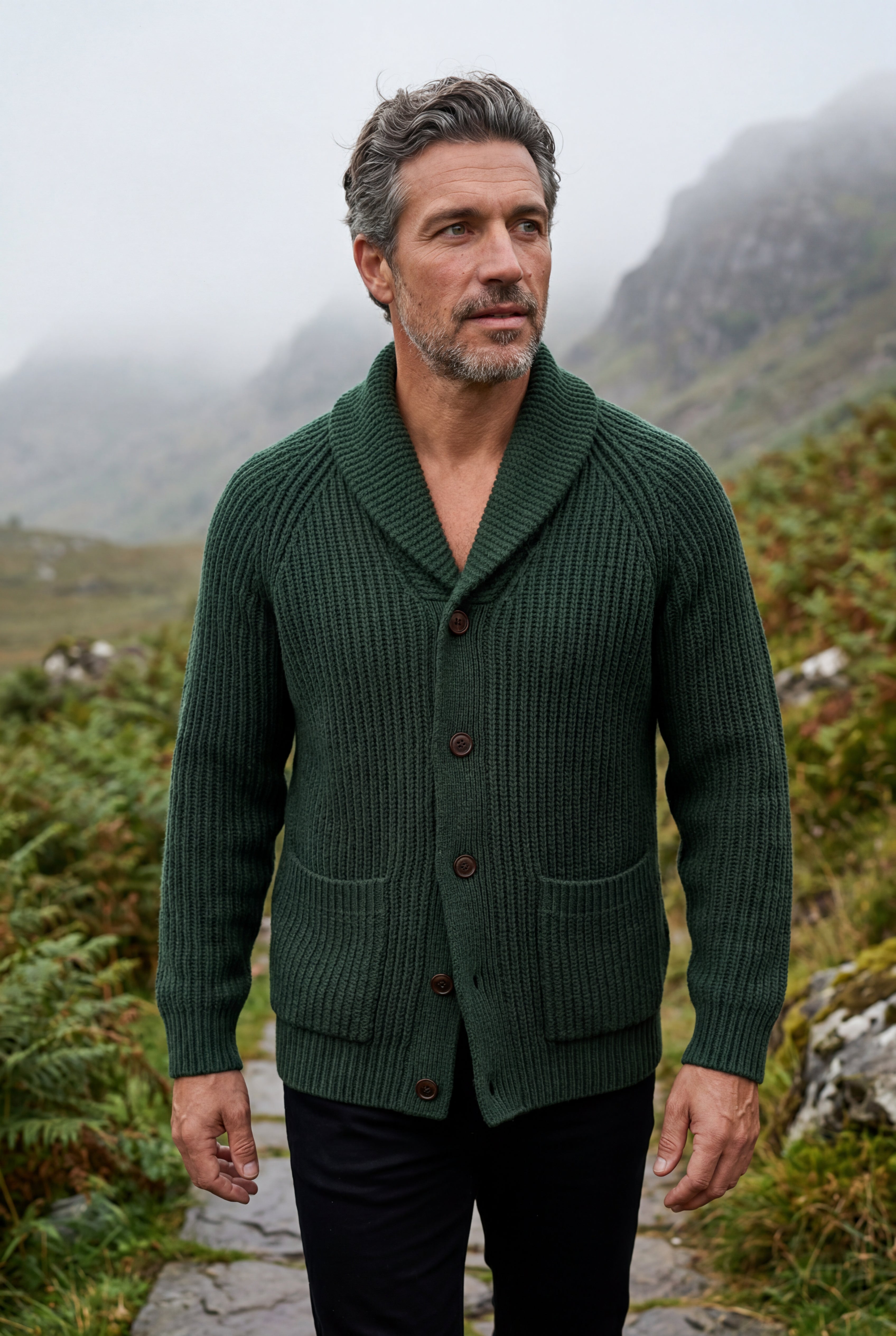 Zoyri | Shawl Collar Cardigan