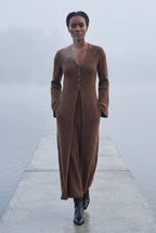 Zoyri | Ribbed Maxi Cardigan