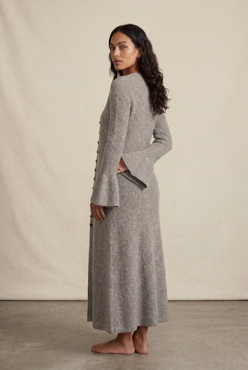 Zoyri | Ribbed Maxi Cardigan
