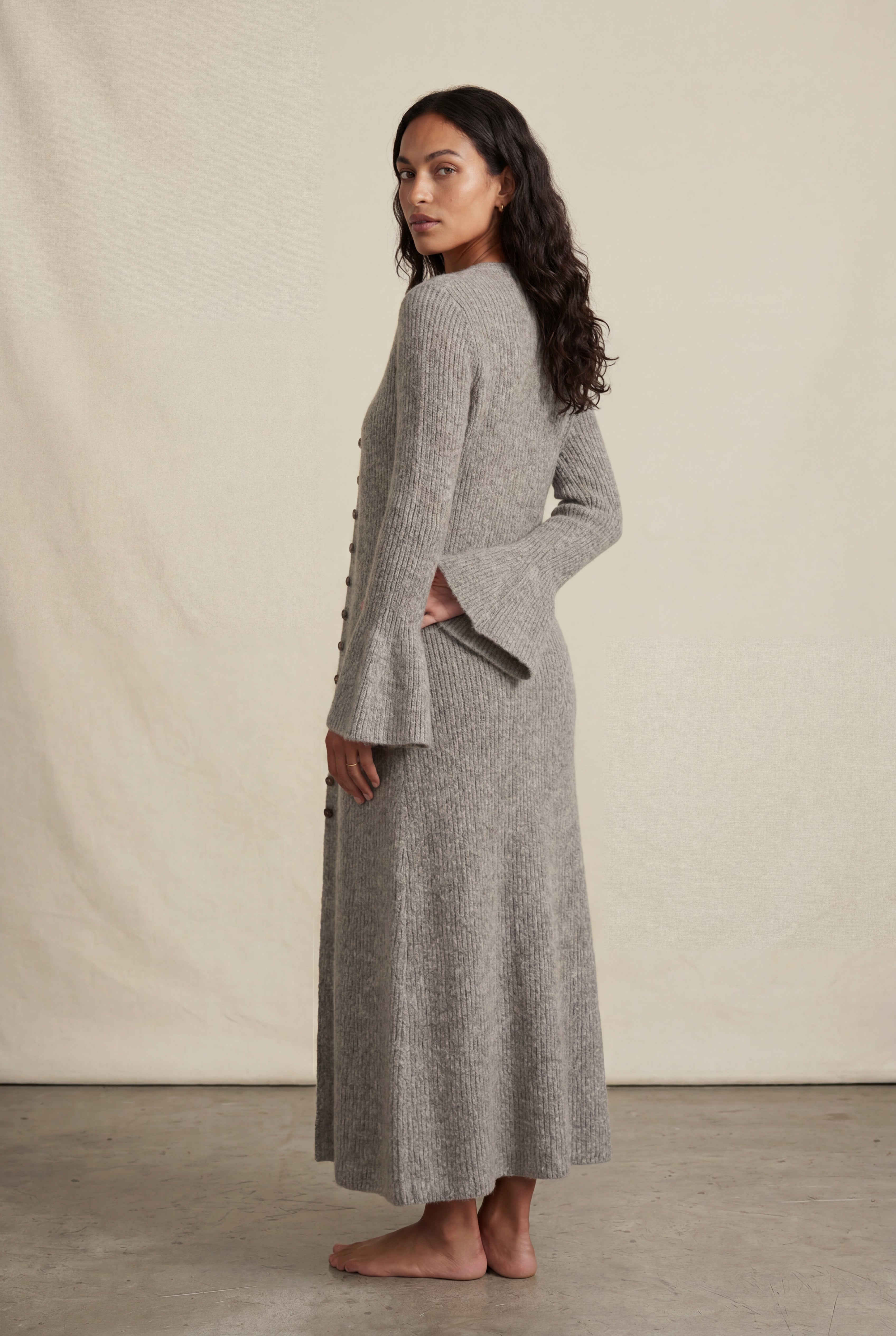 Zoyri | Ribbed Maxi Cardigan