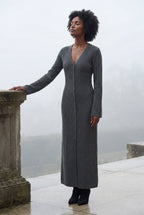 Zoyri | Ribbed Maxi Cardigan