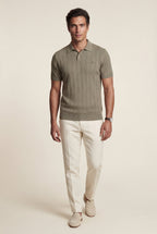 Zoyri | Ribbed Tailored Polo