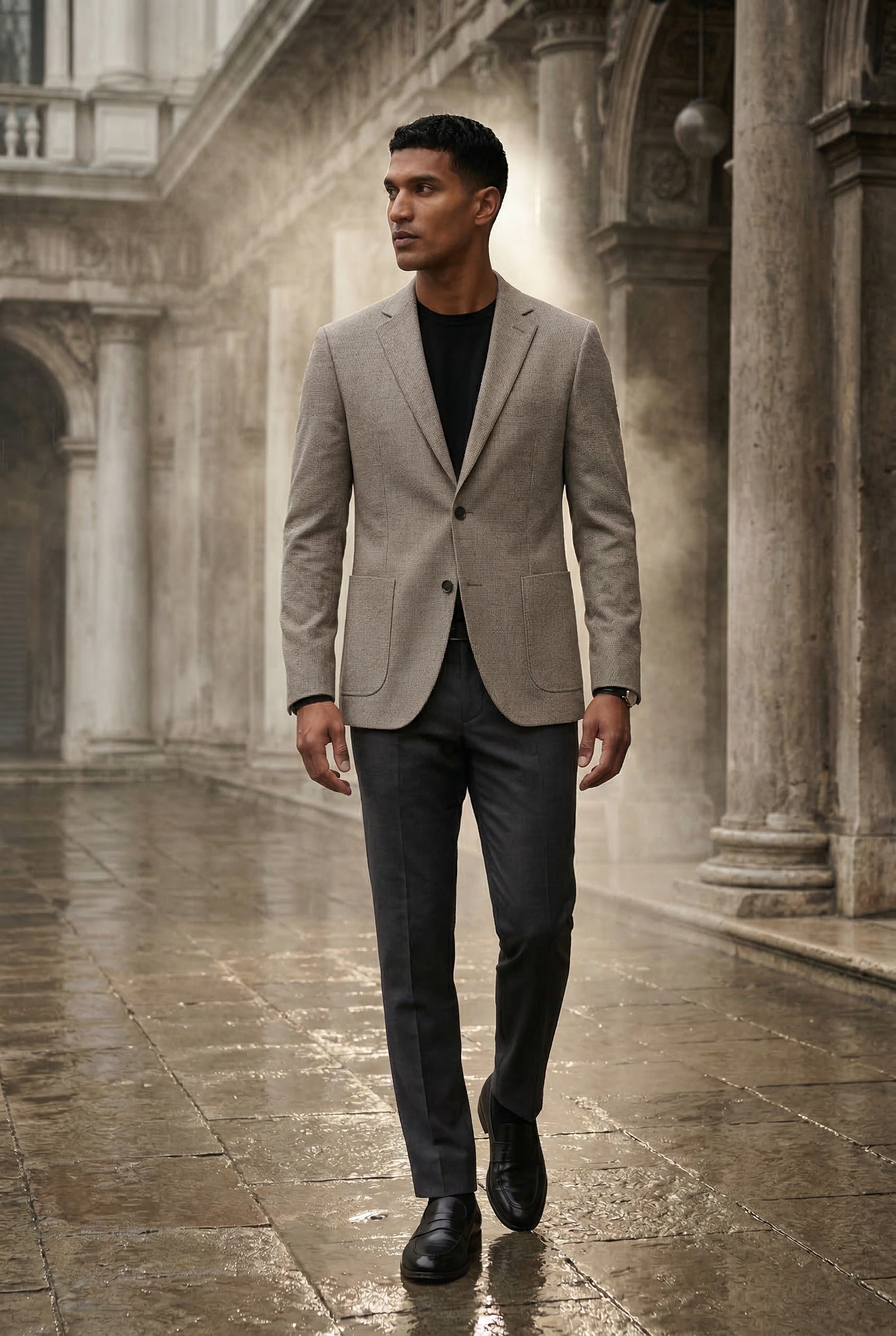 Zoyri | Textured Tailored Blazer