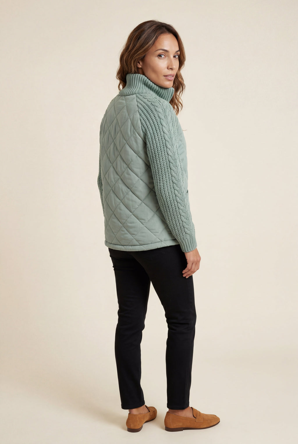 Zoyri | Quilted Knit Jacket