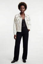 Zoyri | Studded Denim Jacket
