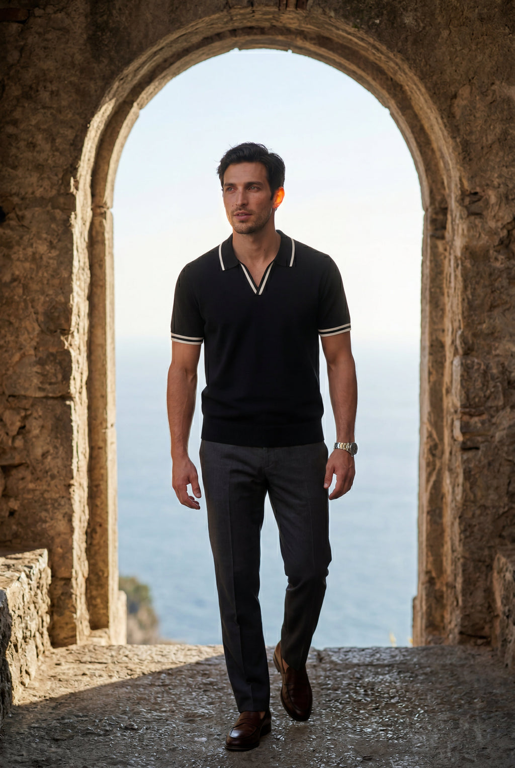 Zoyri | Contrast Trim Polo